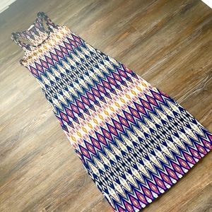 Ambiance Apparel Maxi Aztec Dress Medium women’s